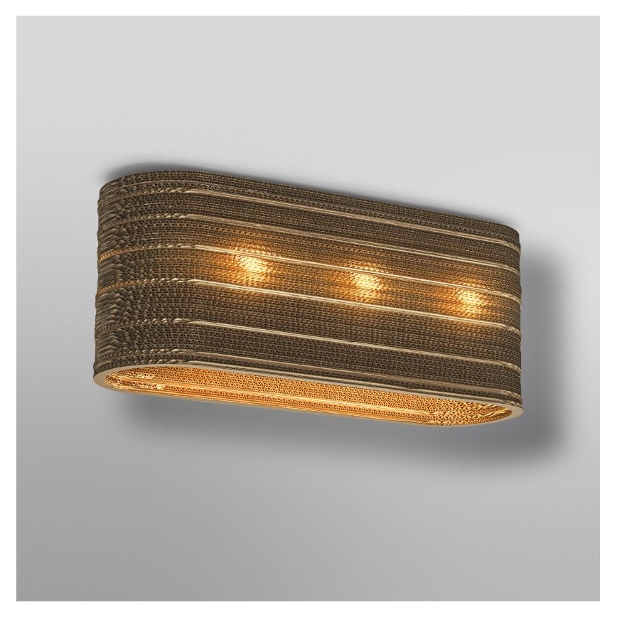 Ledvance - Stropna svjetiljka DECOR CARDBOARD 3xE27/15W/230V