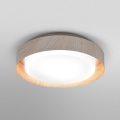 Ledvance - Stropna svjetiljka ORBIS MADRID 2xE27/10W/230V drvo