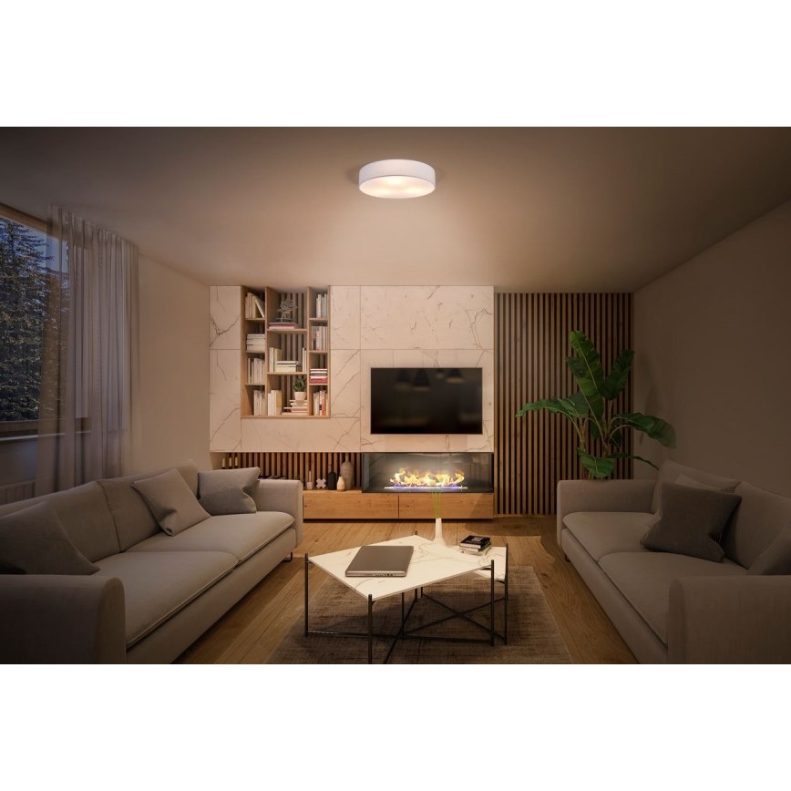 Ledvance - Stropna svjetiljka ORBIS PARIS 1xE27/25W/230V bijela