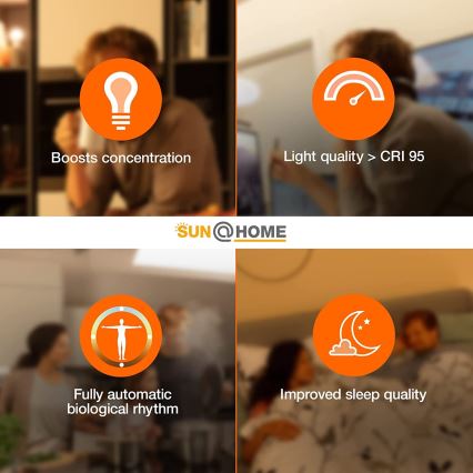 Ledvance - LED Dimmabilna podna lampa SUN@HOME LED/36W/230V 2200-5000K CRI 95 Wi-Fi