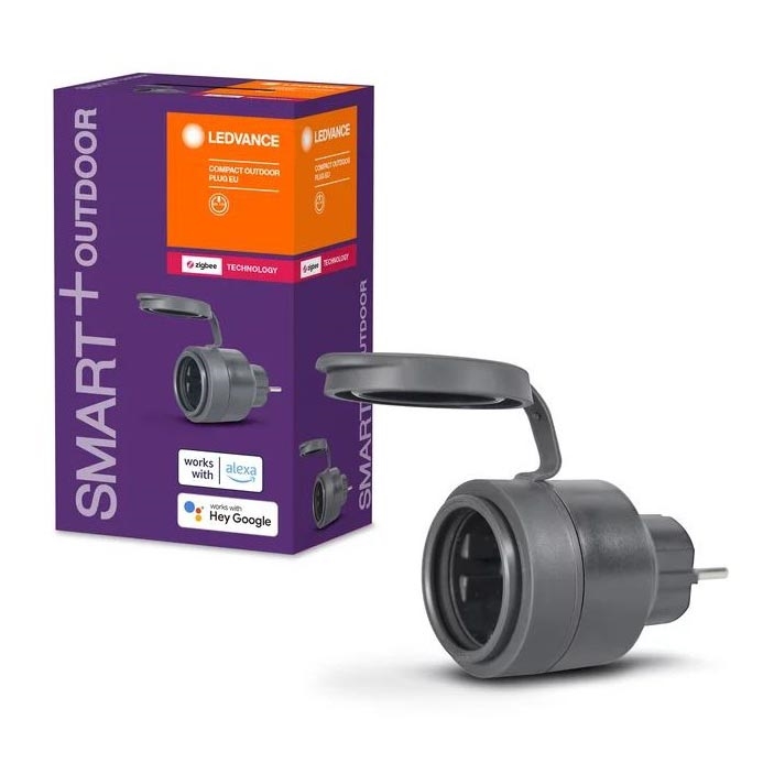 Ledvance - Vanjska pametna utičnica SMART+ PLUG 3680W IP44 SCHUKO