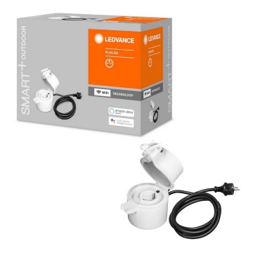Ledvance - Vanjska pametna utičnica SMART+ PLUG SCHUKO 3680W IP44 Wi-Fi