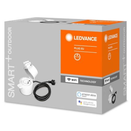 Ledvance - Vanjska pametna utičnica SMART+ PLUG SCHUKO 3680W IP44 Wi-Fi
