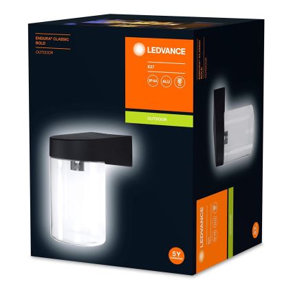 Ledvance - Vanjska zidna svjetiljka BOLD 1xE27/60W/230V IP44