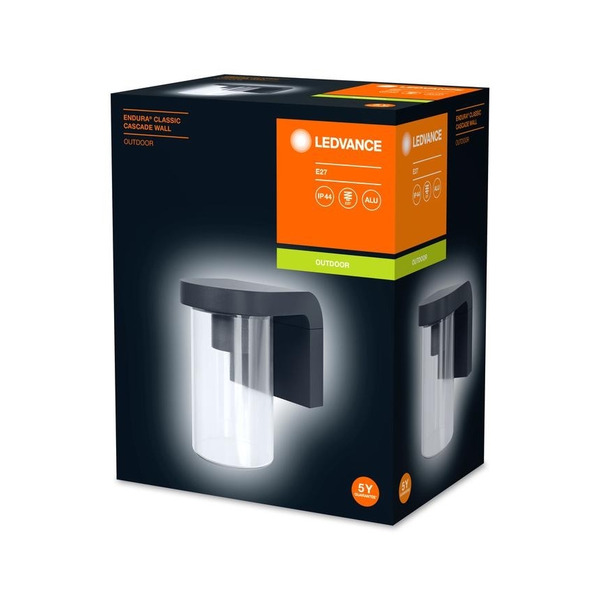 Ledvance - Vanjska zidna svjetiljka CASCADE 1xE27/25W/230V IP44
