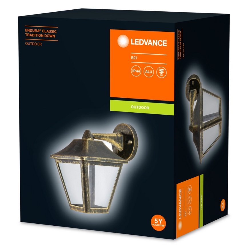 Ledvance - Vanjska zidna svjetiljka ENDURA 1xE27/60W/230V IP44