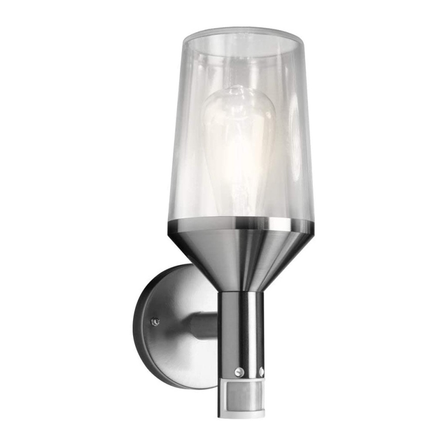 Ledvance - Vanjska zidna svjetiljka sa senzorom CALICE 1xE27/60W/230V IP44