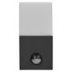 Ledvance - Vanjska zidna svjetiljka sa senzorom FIGO SQUARE 1xE27/20W/230V