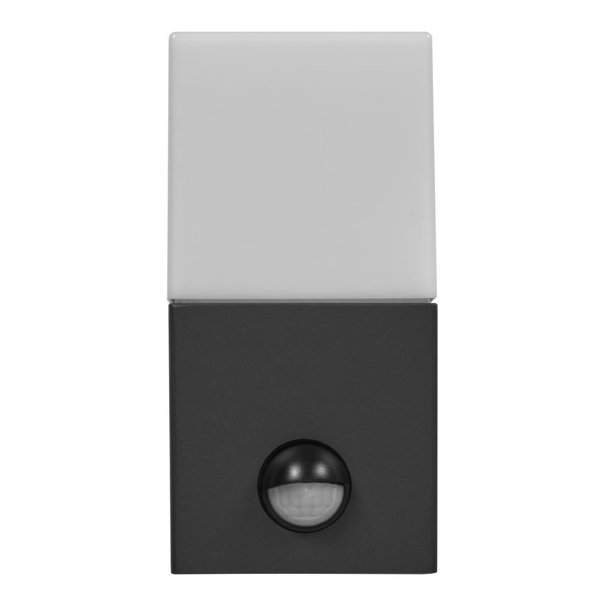 Ledvance - Vanjska zidna svjetiljka sa senzorom FIGO SQUARE 1xE27/20W/230V
