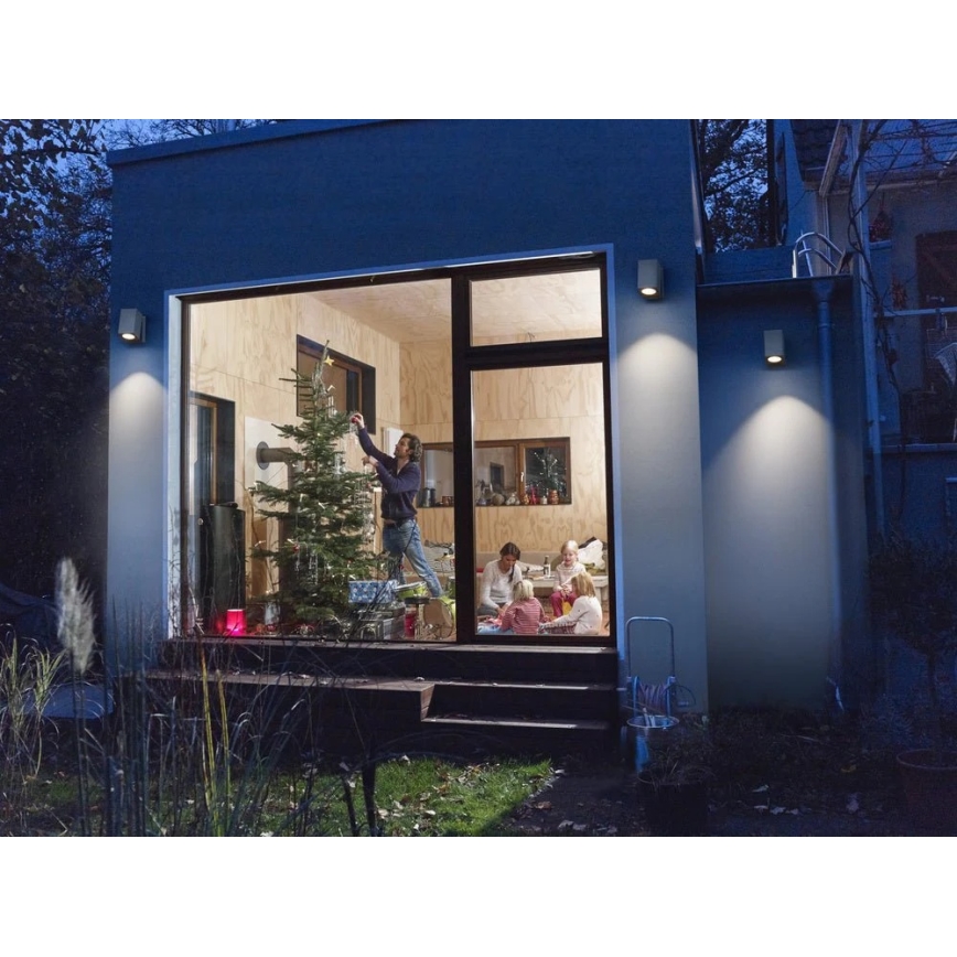 Ledvance - Vanjsko zidno svjetilo ENDURA CLASSIC 1xGU10/35W/230V IP44 sivo