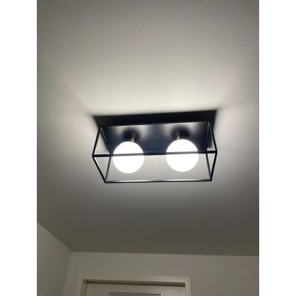 Ledvance - Vanjsko zidno svjetlo DECOR SQUARE 2xG9/28W/230V IP44