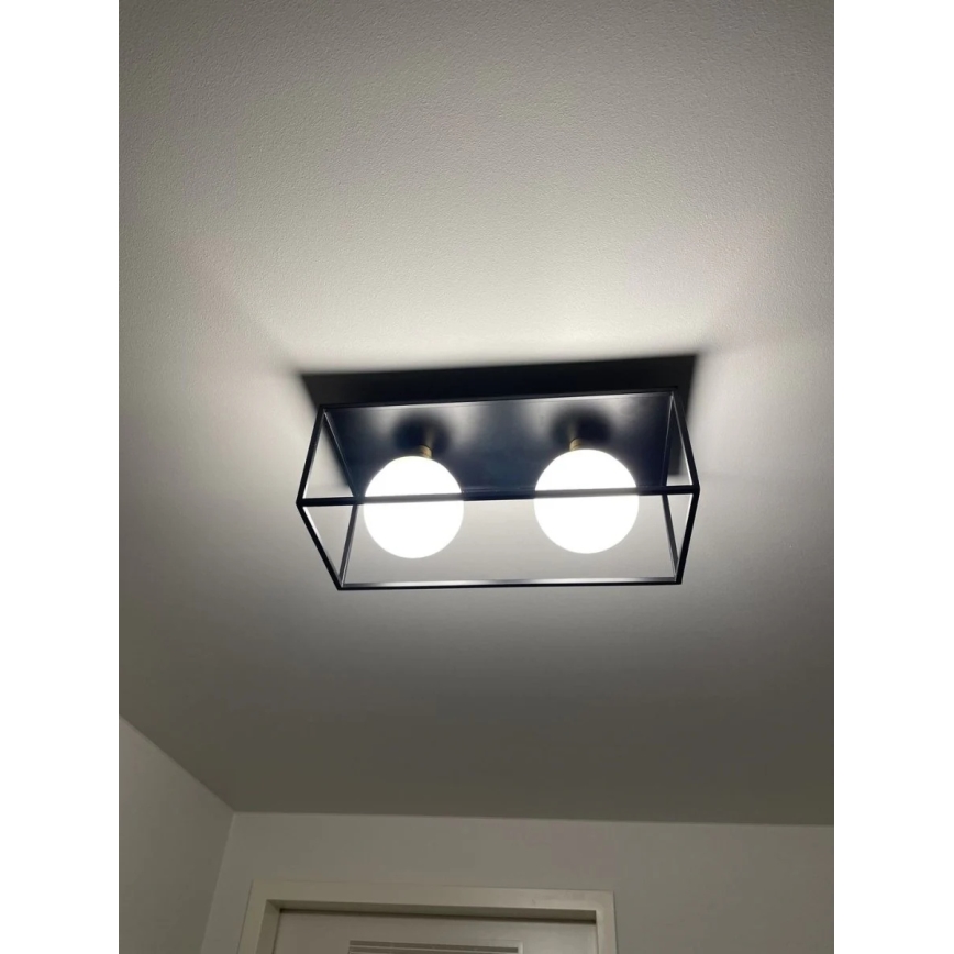 Ledvance - Vanjsko zidno svjetlo DECOR SQUARE 2xG9/28W/230V IP44