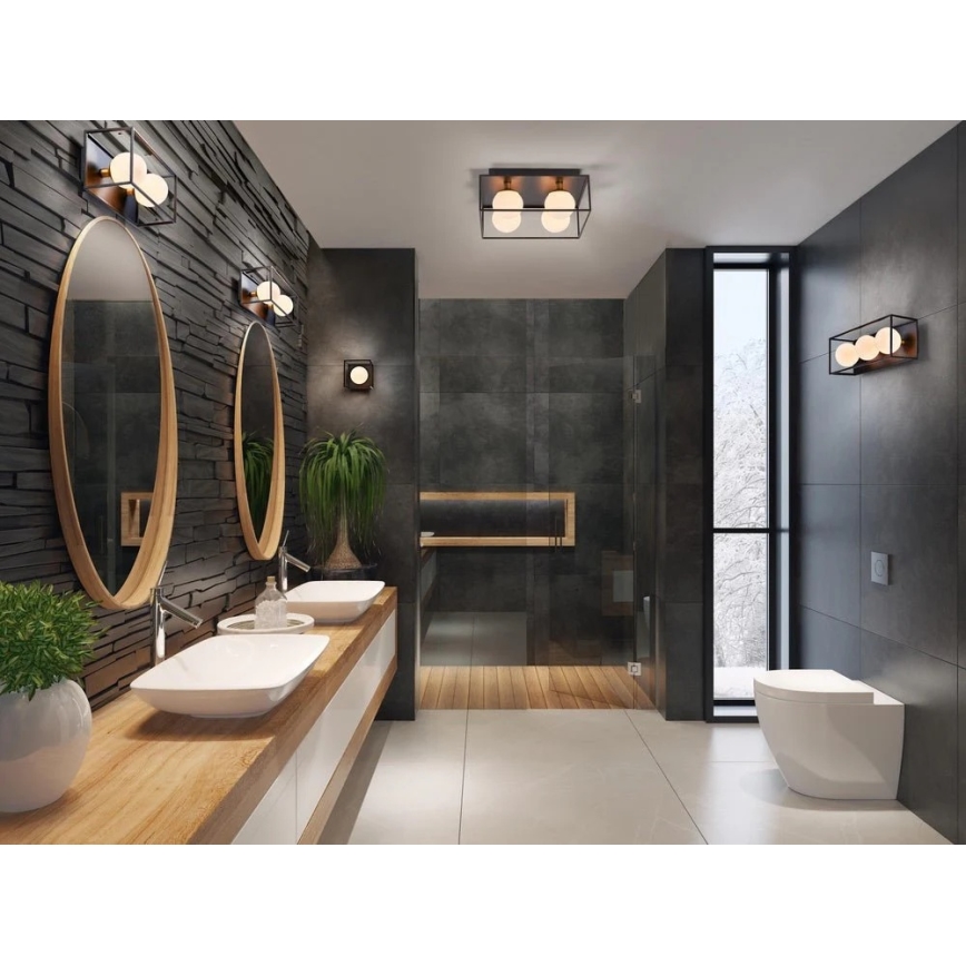 Ledvance - Vanjsko zidno svjetlo DECOR SQUARE 4xG9/28W/230V IP44