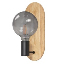 Ledvance - Zidna svjetiljka DECOR WOOD 1xE27/8W/230V