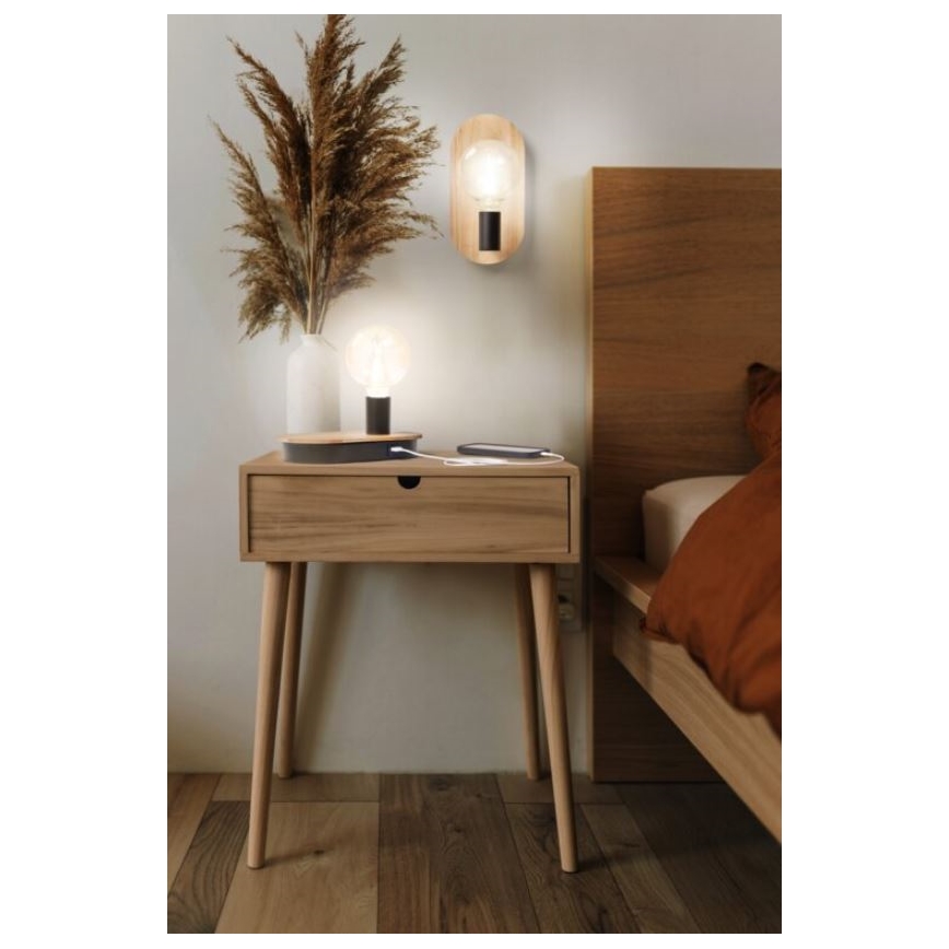 Ledvance - Zidna svjetiljka DECOR WOOD 1xE27/8W/230V