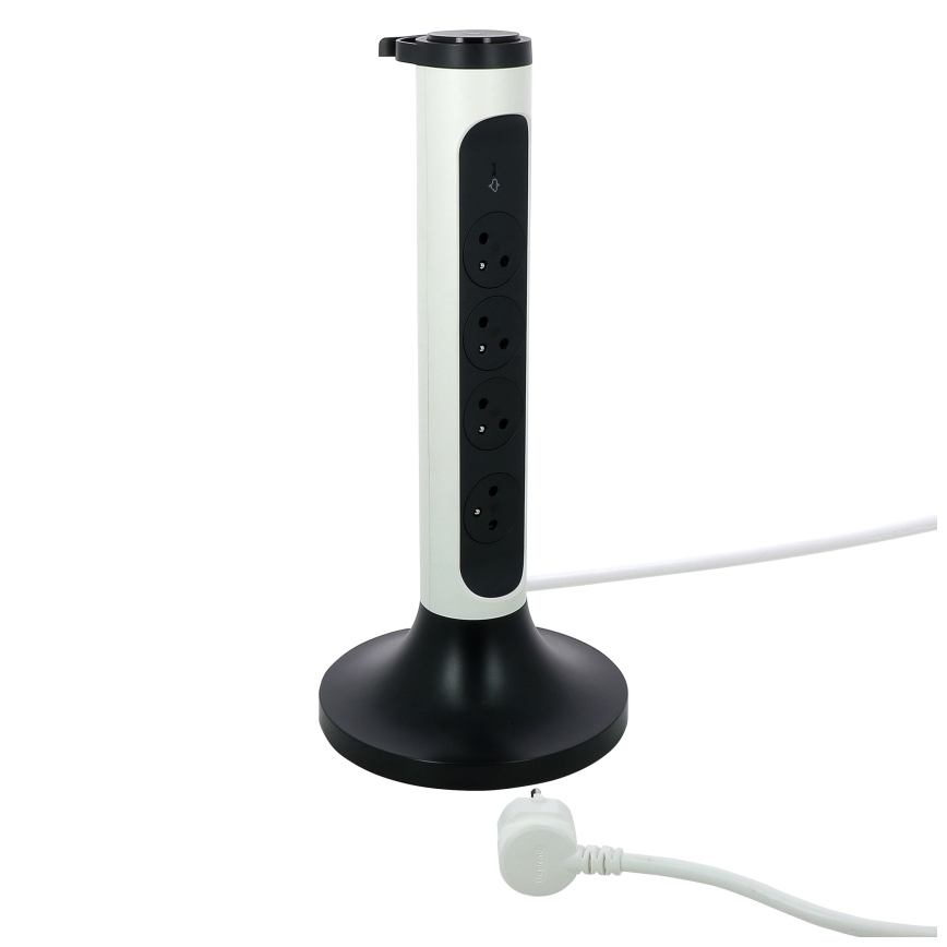 Legrand 049410 - Stup za utičnice 230V/16A, 4x2P+T 2m