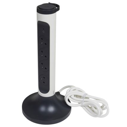 Legrand 049410 - Stup za utičnice 230V/16A, 4x2P+T 2m