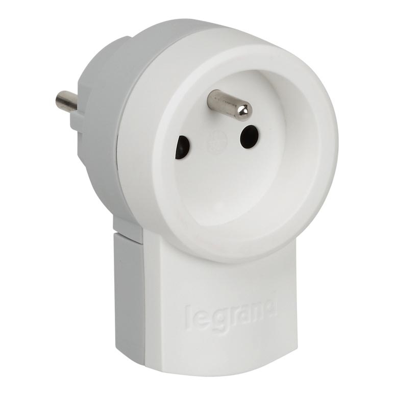 Legrand 50461 - Utikač s utičnicom 230V/16A 2P+T