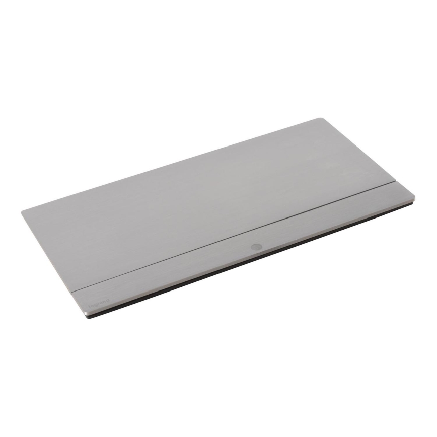 Legrand 654808 - Okvir za utičnicu za POP-UP 8M stolnu ploču srebrni