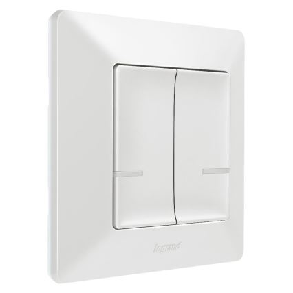 Legrand 752187- Pametni bežični prekidač s 2 tipke VALENA 1xCR2032 Wi-Fi IP40