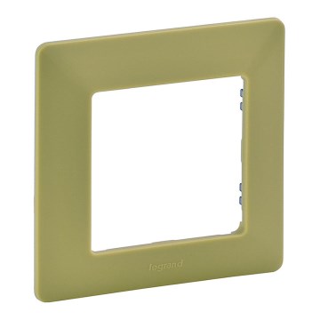 Legrand 754081 - Okvir za prekidače VALENA LIFE 1P zelene boje