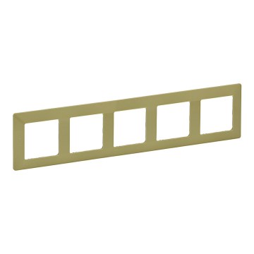 Legrand 754085 - Okvir za prekidače VALENA LIFE 5P zelena