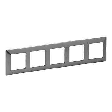 Legrand 754155 - Okvir za prekidače VALENA LIFE 5P nehrđajući čelik