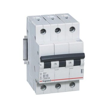 Legrand - Automatski osigurač 3-polni RX3 3P B 16A 6000A