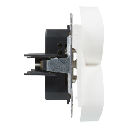 Legrand - Dvostruka zidna utičnica bez okvira 250V/16A SUNO bijela
