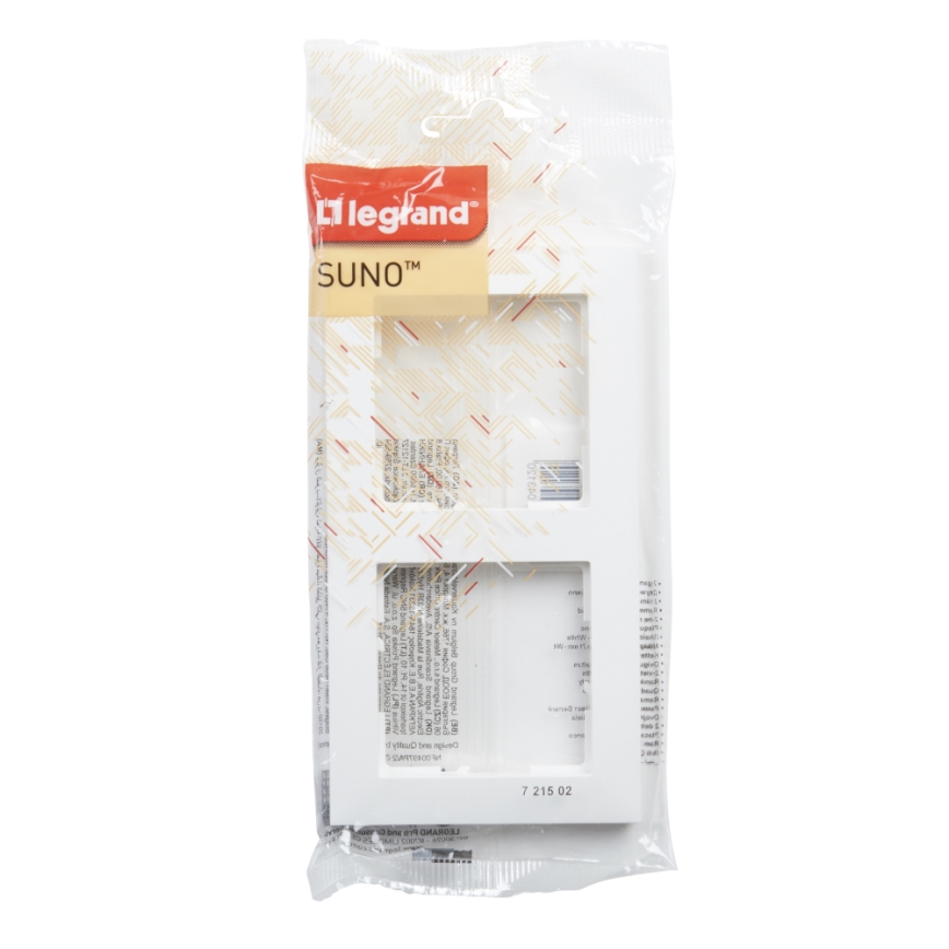 Legrand - Dvostruki okvir SUNO bijela