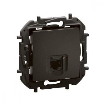 Legrand - Ethernet utičnica bez okvira RJ45 NILOE crna
