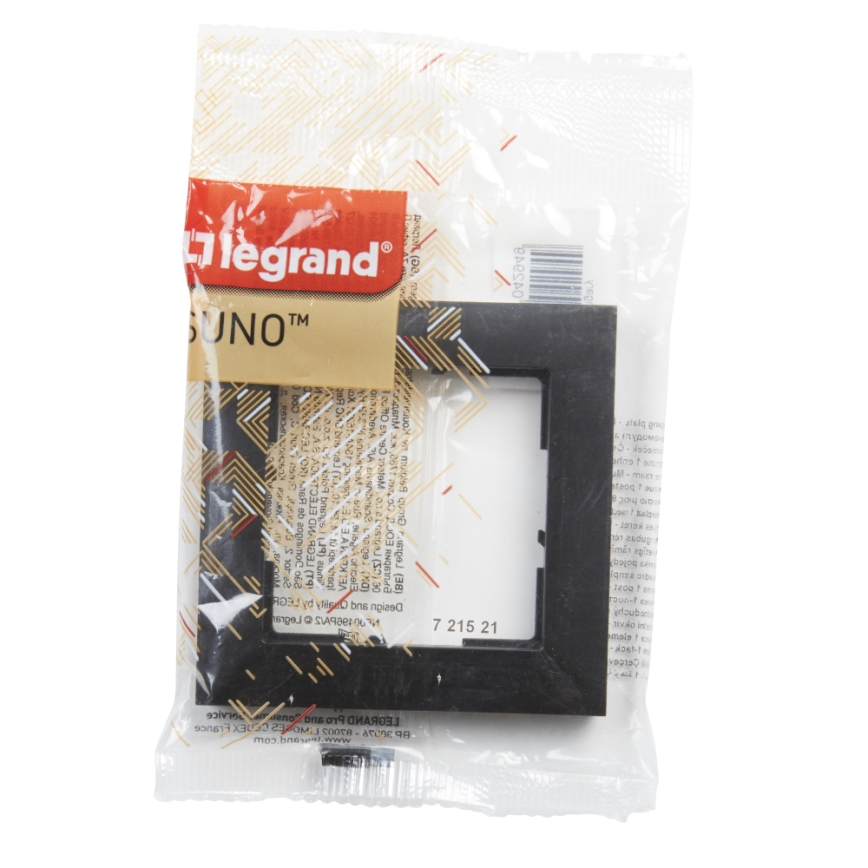 Legrand - Jednostruki okvir SUNO crni