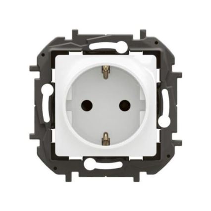 Legrand - Kućna SCHUKO utičnica 250 V/16 A NILOE bijela