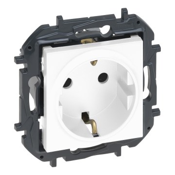 Legrand - Kućna SCHUKO utičnica 250 V/16 A NILOE STEP, bijela