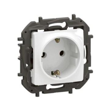 Legrand - Kućna SCHUKO utičnica bez okvira NILOE 250V bijela