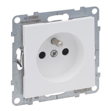 Legrand - Kućna utičnica bez okvira 250V/16A SUNO bijela