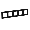 Legrand - Okvir za 5 modula NILOE STEP, crni