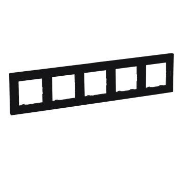 Legrand - Okvir za 5 modula NILOE STEP, crni