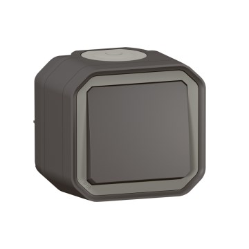 Legrand - prekidač za stubište br. 6 PLEXO IP55 antracit