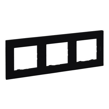 Legrand - Trostruki okvir NILOE STEP crni
