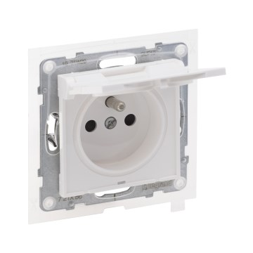 Legrand - Vanjska utičnica bez okvira 250V/16A NILOE STEP IP44 bijela
