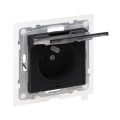 Legrand - Vanjska utičnica bez okvira 250V/16A NILOE STEP IP44 crna