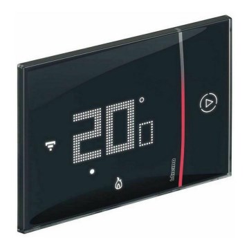 Legrand XG8002 - Pametni termostat SMARTHER 230V Wi-Fi crna