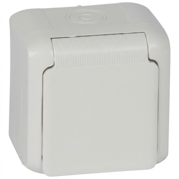 Legrand - Zidna kućna utičnica FORIX 250V IP44 bijela