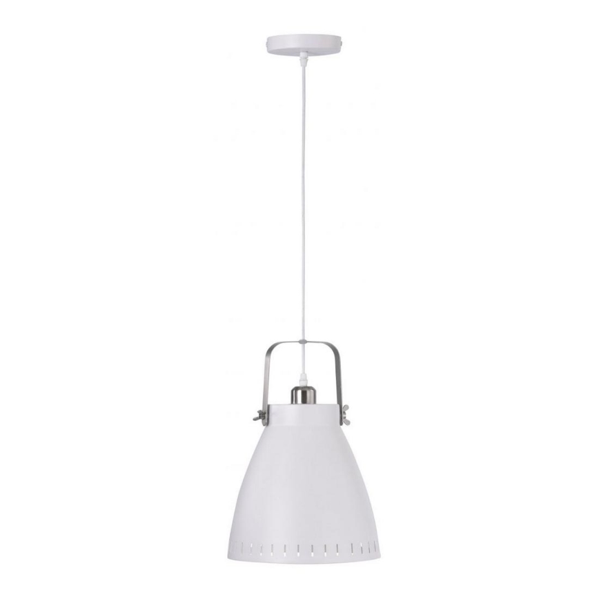 Leuchten Direkt 11059-16 - Luster na sajli EVA 1xE27/60W/230V pr. 21,5 cm bijela