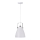 Leuchten Direkt 11059-16 - Luster na sajli EVA 1xE27/60W/230V pr. 21,5 cm bijela