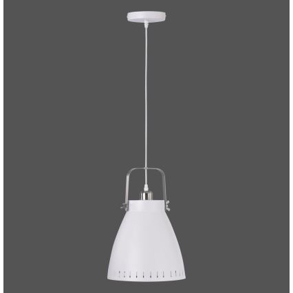 Leuchten Direkt 11059-16 - Luster na sajli EVA 1xE27/60W/230V pr. 21,5 cm bijela