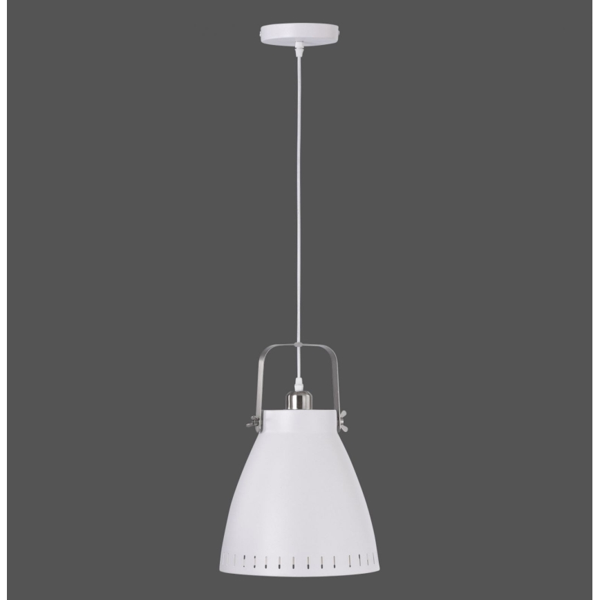 Leuchten Direkt 11059-16 - Luster na sajli EVA 1xE27/60W/230V pr. 21,5 cm bijela