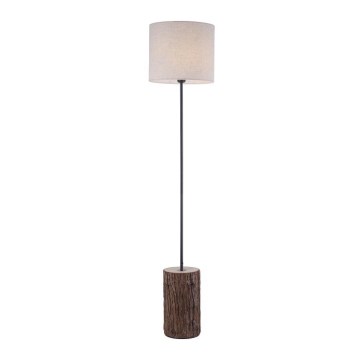 Leuchten Direkt 11234-79 - Stajaća lampa BARK 1xE27/40W/230V drvo