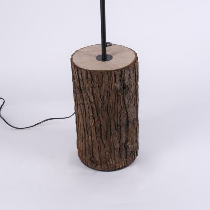 Leuchten Direkt 11234-79 - Stajaća lampa BARK 1xE27/40W/230V drvo